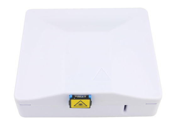 Rosette with Pre-connectorized Invisible Cable Spool Fiber Interface Wall Plates Adaptor Module