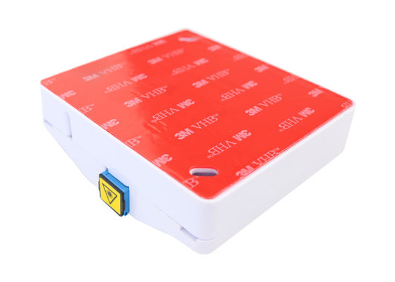 Rosette with Pre-connectorized Invisible Cable Spool Fiber Interface Wall Plates Adaptor Module