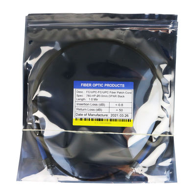 Nufern Coherent 780-HP Fiber Type Single Mode FC/PC Fiber Optic Patch Cables