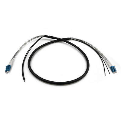 CPRI LC/UPC-LC/UPC connectors with Black LSZH 4.8mm, Duplex, G.657A2, 70 meters fiber optic patch cords