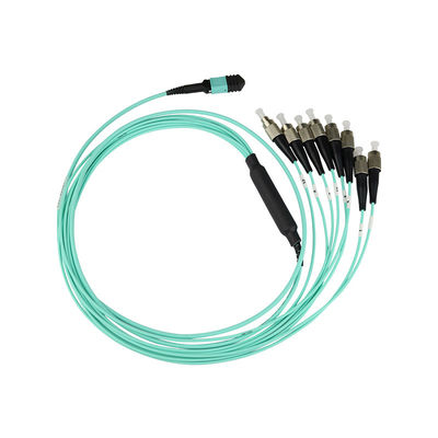 SENKO, LSZH 12F, Type B, Pre-terminated MPO to LC Harness Patch Cords