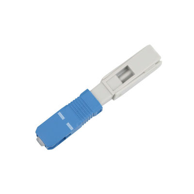 Alligator clip, front bar wedge, SM, 52mm, for drop cable, vertical input, SC/UPC Field Assembly Optical Connector