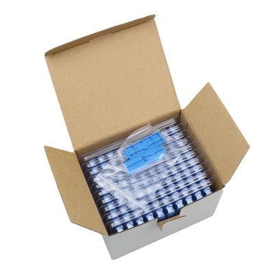 Integrated screw clip, push-pull ring, SM, 50mm, for drop cable, flat input, SC/UPC Field Installable Connector