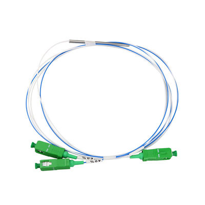 1310/1550nm Dual-window 0.9mm Mini Tube 1x2 or 2x2 Fused Biconical Taper (FBT) Single-mode Standard Optical Splitter