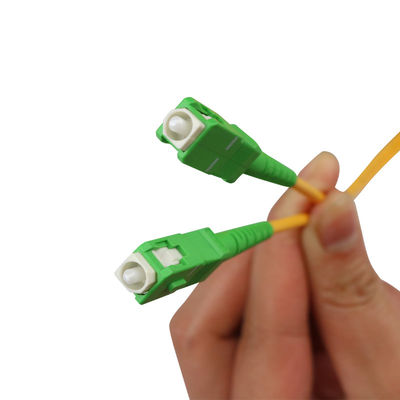 SC/APC-SC/APC, LSZH, 3.0mm, Simplex, G.657A2, 3 meters Indoor patch cord