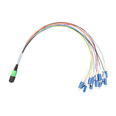 4 core 8 core Fanout patch cord with mtp/mpo connector