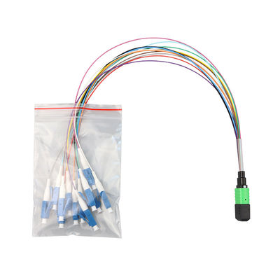 4 core 8 core Fanout patch cord with mtp/mpo connector