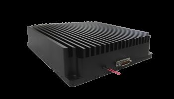 Dual-channel Optical Fiber Amplifier for Spaceborne Laser Communication