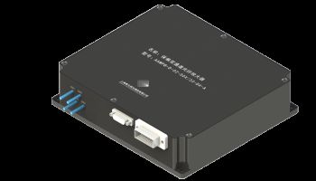 Dual-channel Optical Fiber Amplifier for Spaceborne Laser Communication