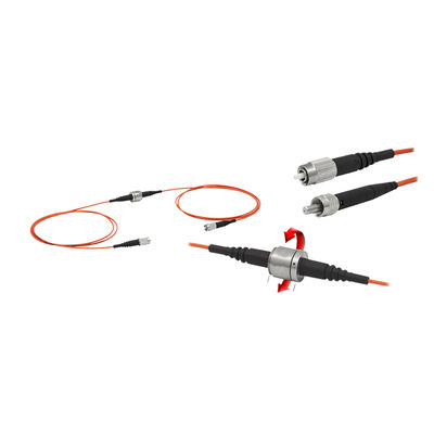 400nm～2200nm Multimode fiber optic rotary joint patch cord FC PC connector