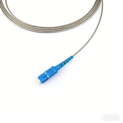 SC/PC-SC/PC SM Sensing Cable steel 2.0mm metal patch cord fiber optic sensing