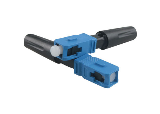 G.652D SM Simplex 1550nm Fiber Optic Fast Connectors