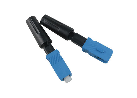 G.652D SM Simplex 1550nm Fiber Optic Fast Connectors
