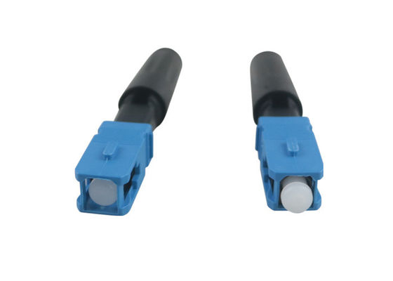 G.652D SM Simplex 1550nm Fiber Optic Fast Connectors