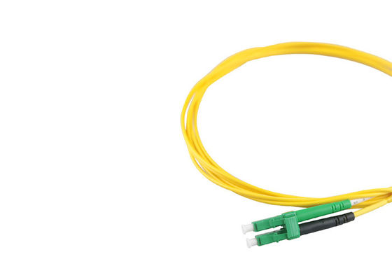 LC/APC-LC/APC, with Duplex Clips, LSZH, 2.0mm, Simplex, G.657A2, 2 meters Indoor Patch Cord