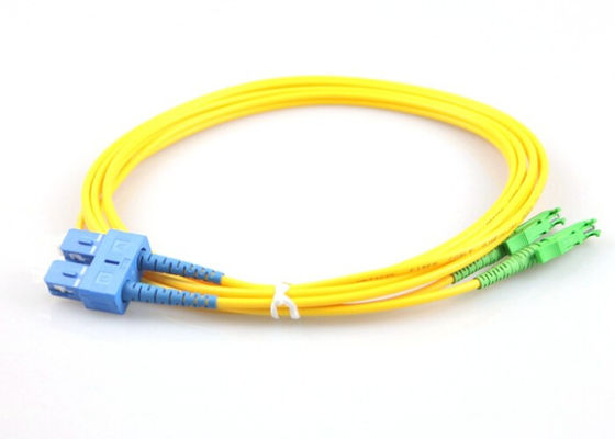 LSZH Duplex 3.0mm LC SC Fiber Patch Cable Fiber Optical Jumper