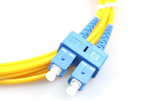 LSZH Duplex 3.0mm LC SC Fiber Patch Cable Fiber Optical Jumper