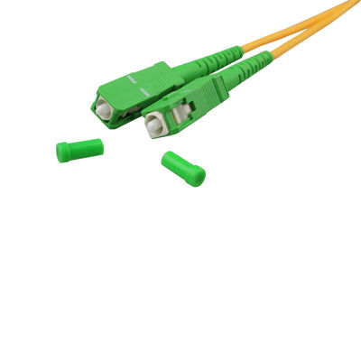 SC/APC-SC/APC, LSZH, 3.0mm, Simplex, G.657A2, 3 meters Indoor patch cord