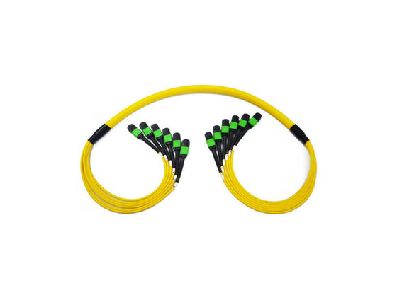 6 Core 24 Fibre OM3 Mpo Mtp Fanout Cable