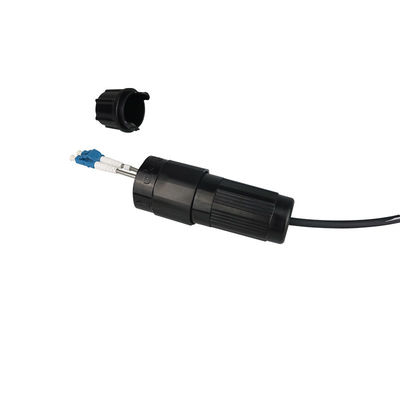 New Type FTTA Rugged Fiber Optic Cable Assemblies FULLAXS Connector features prevent drop and loose mechanism