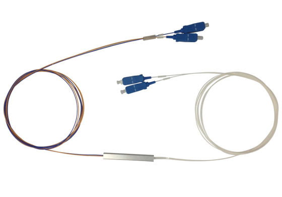 SM-G.657A2 0.9mm PON Fiber Optic Splitter 2x2