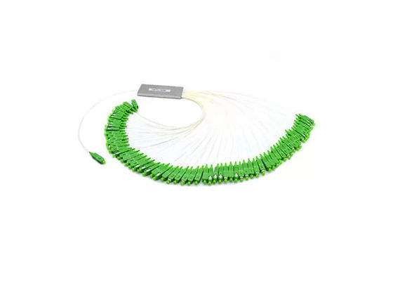 Steel Tube 1650nm 1x64 Mini PON Fiber Optic Splitter