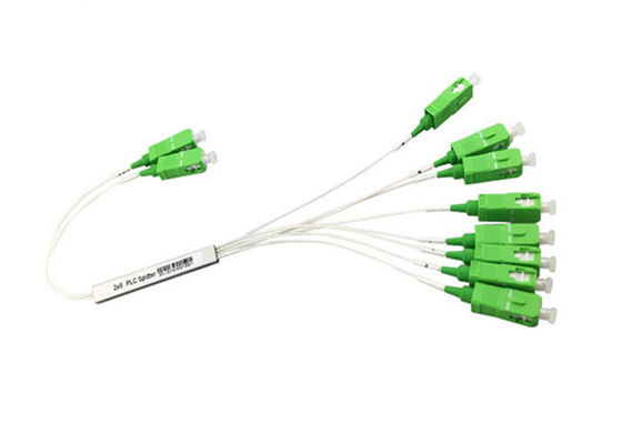 2x8 Single Model 900um PON Fiber Optic Splitter
