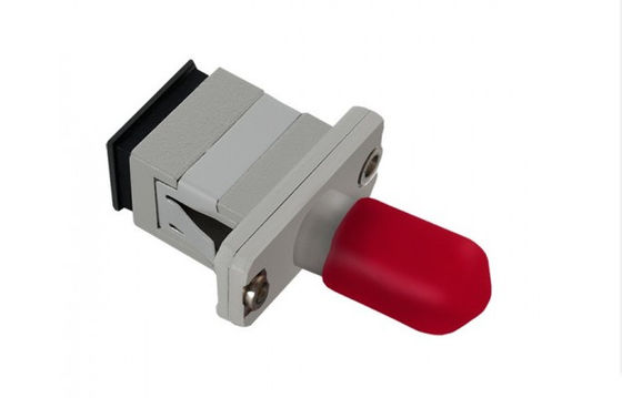 RoHS Compliance Simplex Hybrid  SC To ST Fiber Adapter