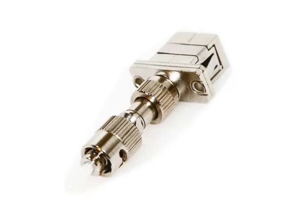 RoHS Compliance Simplex Hybrid  SC To ST Fiber Adapter