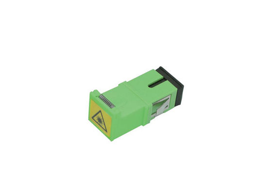 ISO9001 Ceramic Sleeve SC APC SX Fiber Optic Adapter
