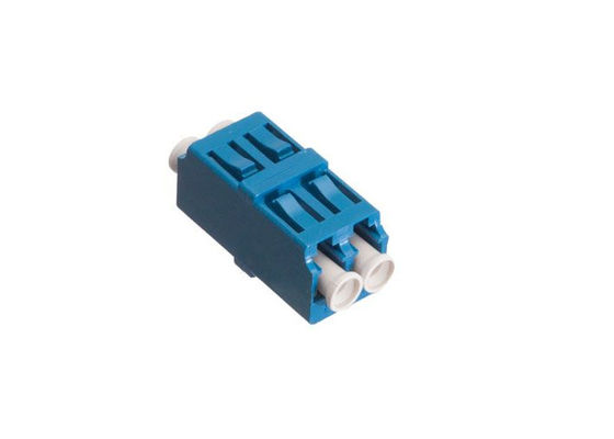 High to High LC Duplex Fiber Optic Adapter