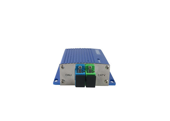 82dBuV FTTH CATV  Optical Receiver with WDM and agc passive node