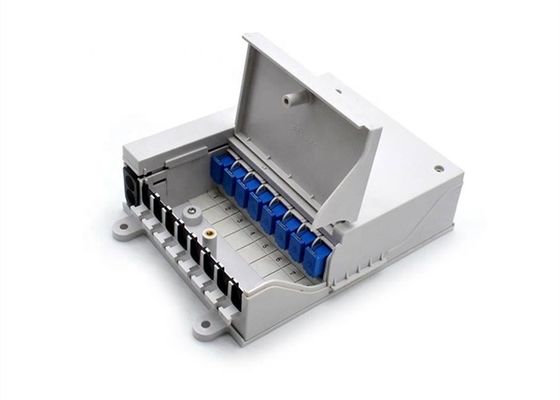 Indoor Multi Dwelling Unit (MDU) Network Interface Device (NID) 8 Port Mid-Span Fiber Distribution Box