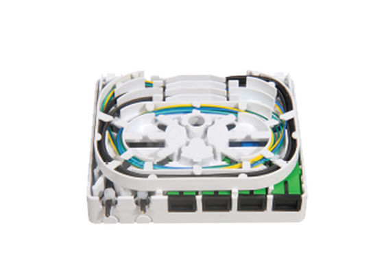FTTB 4 Port Fiber Termination Outlet Box