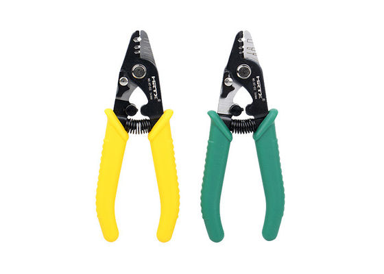 Precision & Durable Three Hole Fiber Optic Stripper to Remove Jacket, Loose or Tight Buffer, Coating without any Damage