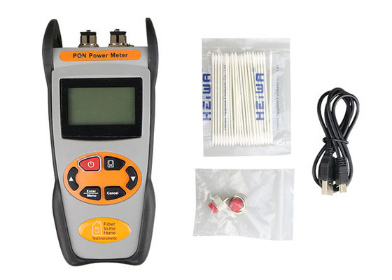G/EPON Passive Network 1310/1490/1550nm Wavelength Simultaneous Testing Optical PON Power Meters with Data Storage