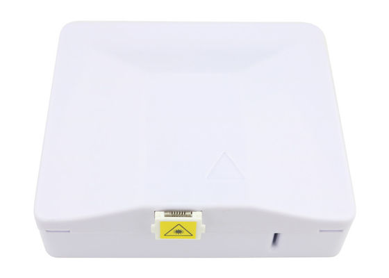 Rosette with Pre-connectorized Invisible Cable Spool Fiber Interface Wall Plates Adaptor Module