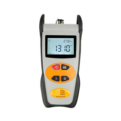 Basic Handheld Optical Light Source, Single-mode Dual 1310/1550nm, FP-LD, 9/125μm, w/ Tone Generation, UPC Polishing