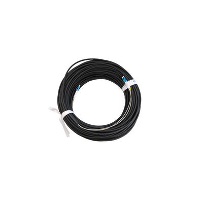 CPRI LC/UPC-LC/UPC connectors with Black LSZH 4.8mm, Duplex, G.657A2, 70 meters fiber optic patch cords