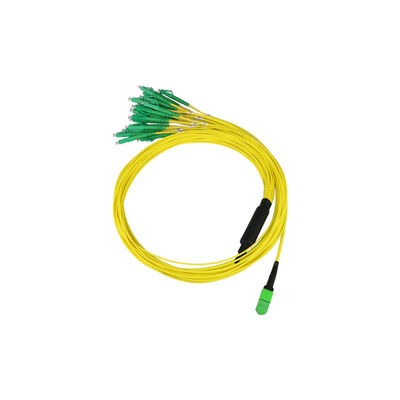 SENKO, LSZH 12F, Type B, Pre-terminated MPO to LC Harness Patch Cords