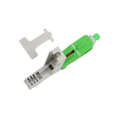 Em-bedded type Pre-polishing Wedge Lock Mechanism 52mm Length Fiber Mechanical Splice SC/APC Fast Connector