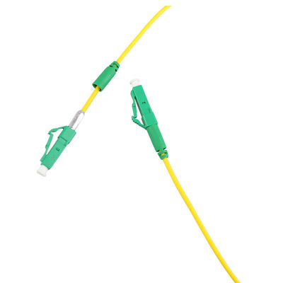 LC APC to LC APC 2.0 mm Single model Simplex LSZH single core fiber optic cable