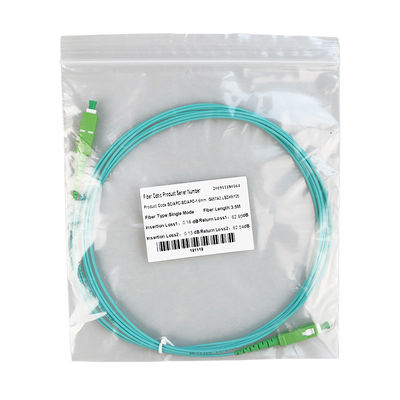 1.6mm SC APC SM Simplex G657A2 Fiber Optic Cable Assembly
