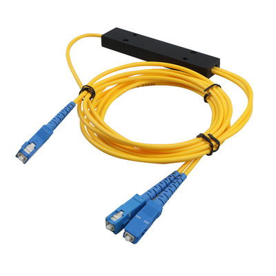 1x2 or 2x2 Fused Biconical Taper (FBT) Single-mode Standard Optical Splitters