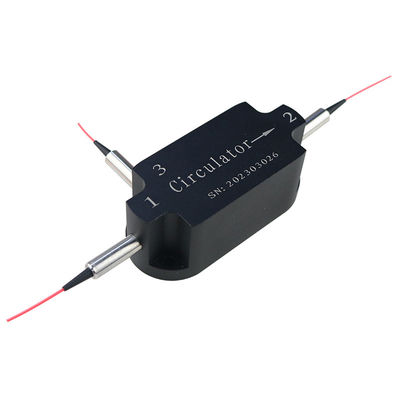 3 Port Multimode 850nm 1300nm  Fiber Optical Circulators TGG-Based Circulator