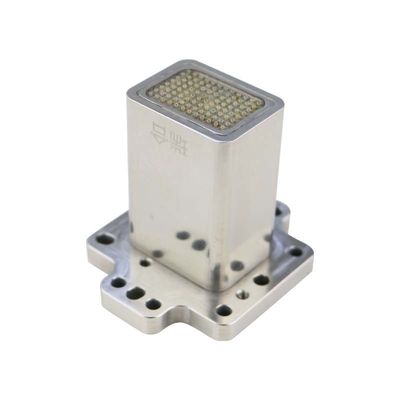 Quartz Fiber Bundles Arrays with Standard SMA905 Connectors for High-Yield Coupling in Silicon Photonics