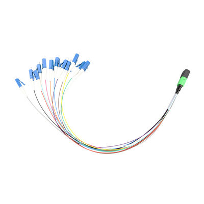 4 core 8 core Fanout patch cord with mtp/mpo connector