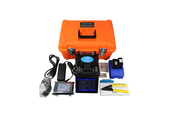 Cost-Efficiency 8s Fusion Splice Core to Core aligning 3 in 1 Cable Holder Fiber Optic Splicing Machine