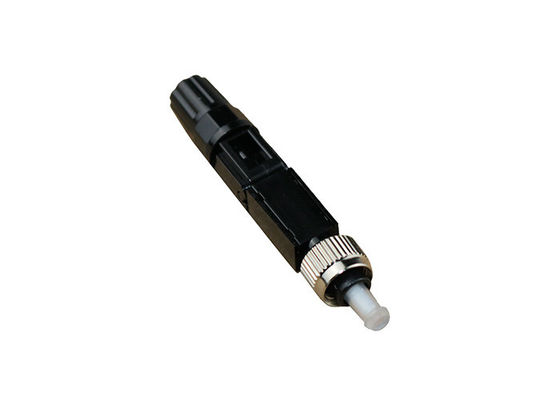 Black 55mm FC UPC Fiber Optic Fast Connectors