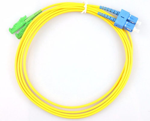 LSZH Duplex 3.0mm LC SC Fiber Patch Cable Fiber Optical Jumper
